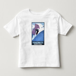 Winter Sports Skiing Promotional Poster Toddler T-shirt