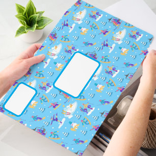 Winter Sports Skis Shop Business  Labeled Mailing Envelope Mailers