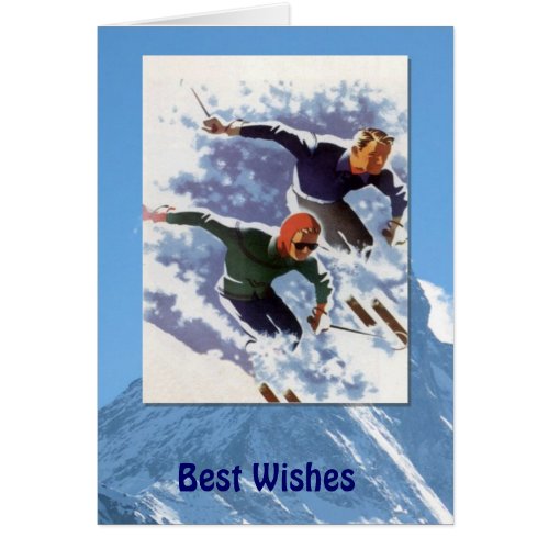 Winter Sports _ Vintage racing downhill