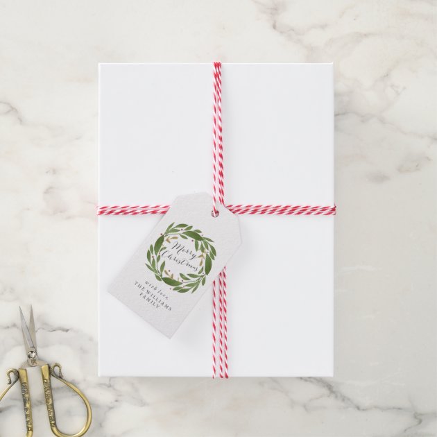 Winter Sprigs Christmas Gift Tags