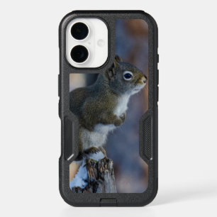 Winter Squirrel, Adorable Brown Animal iPhone 16 Case
