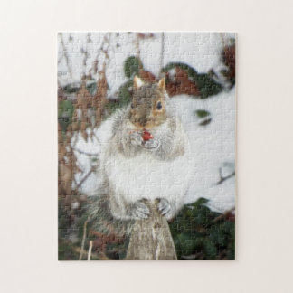 Winter Squirrel  Puzzle