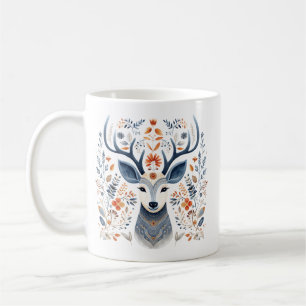 Winter Stag Holiday Mug