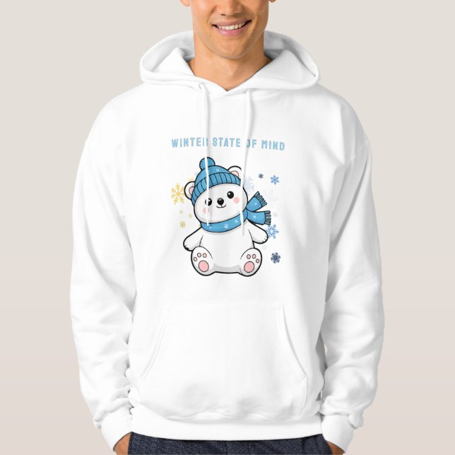 Winter State of Mind - Cold Calm Edition Hoodie (Front)