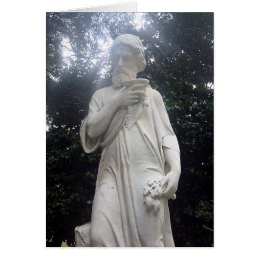 winter statue cards (Front)
