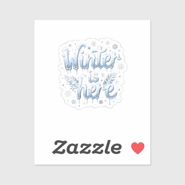 Winter sticker  (Sheet)