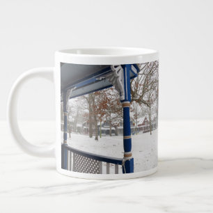 Winter Storm in Cottage City - Martha's Vineyard Giant Coffee Mug