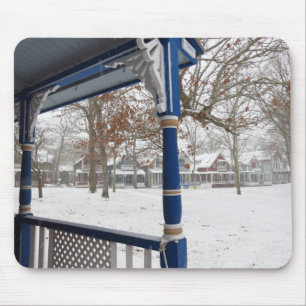 Winter Storm in Cottage City - Martha's Vineyard Mouse Pad