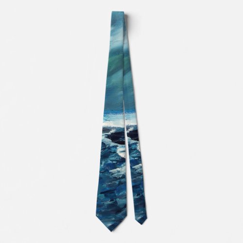 Winter Storm Neck Tie