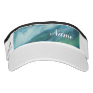 Winter Storm Personalized Visor at Zazzle