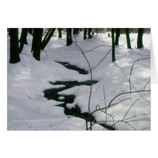 Winter Stream Cards (Front Horizontal)