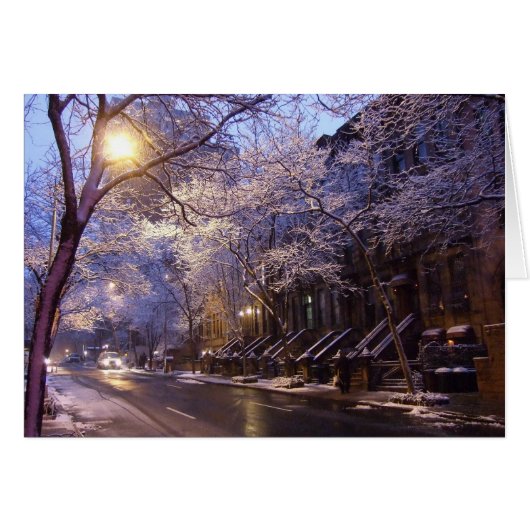 Winter Street Note Cards (Front Horizontal)