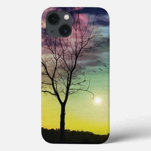 WINTER SUN AND TREE  iPhone 66 Plus Cases