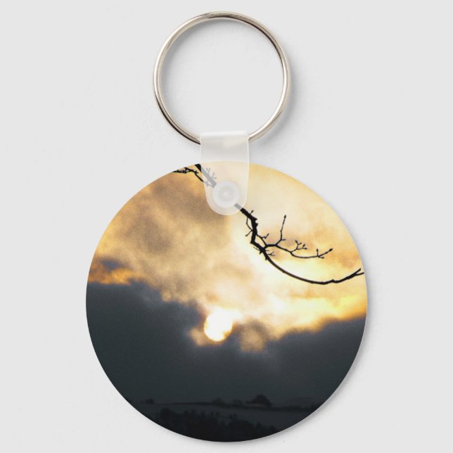 Winter Sun Keychain (Front)