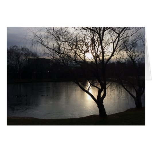 Winter Sunrise Cards (Front Horizontal)