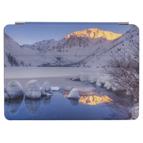 Winter Sunrise Convict Lake  Sierra Nevada Range iPad Air Cover
