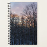 Winter Sunrise I Pastel Nature Landscape Planner