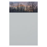 Winter Sunrise I Pastel Nature Landscape Stationery