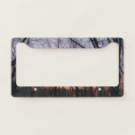 Winter Sunrise II License Plate Frame