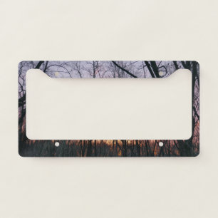 Winter Sunrise II License Plate Frame