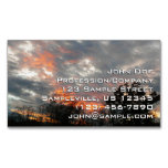 Winter Sunset Nature Landscape Photography Business Card Magnet