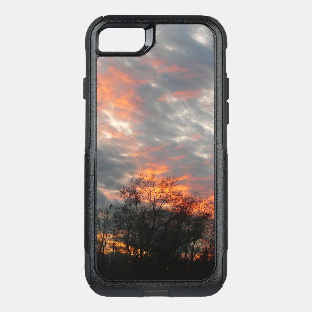 Winter Sunset Nature Landscape Photography Otterbox iPhone Case (Back)