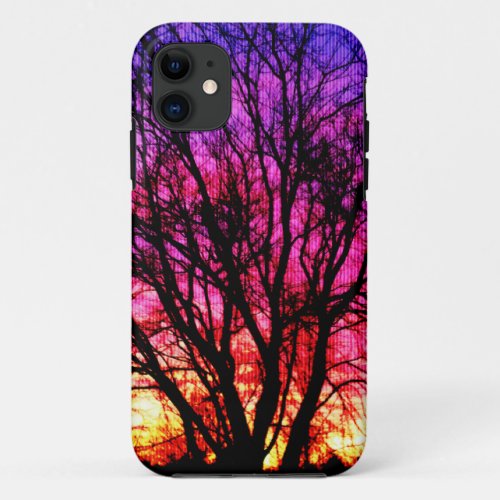 Winter Sunset Purple iPhone 11 Case
