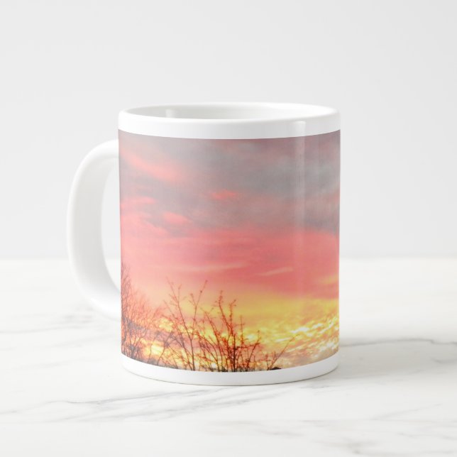 Winter Sunset Specialty Mug (Front Left)