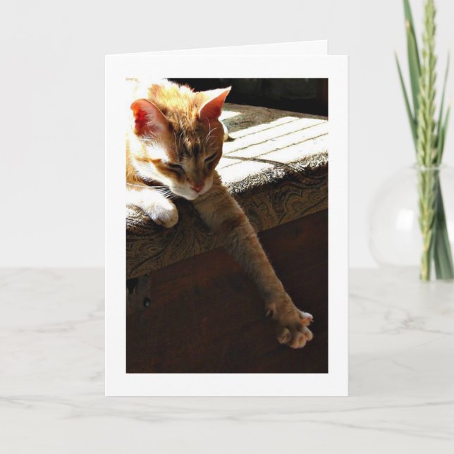 "Winter Sunshine" Card (Front)