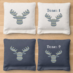 Winter Sweater Cornhole Bags