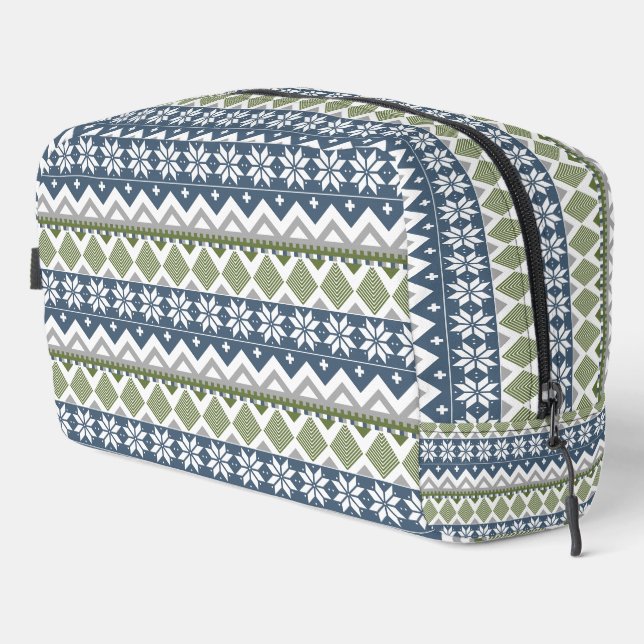 Winter Sweater Dopp Kit (Right Corner)