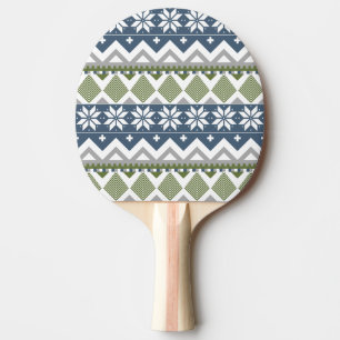 Winter Sweater Ping Pong Paddle