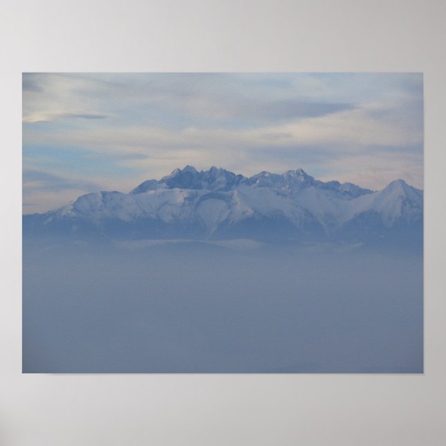 Winter Tatras from Pieniny Poster (Front)