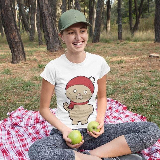 Winter Teddy Bear T-Shirt (Creator Uploaded)