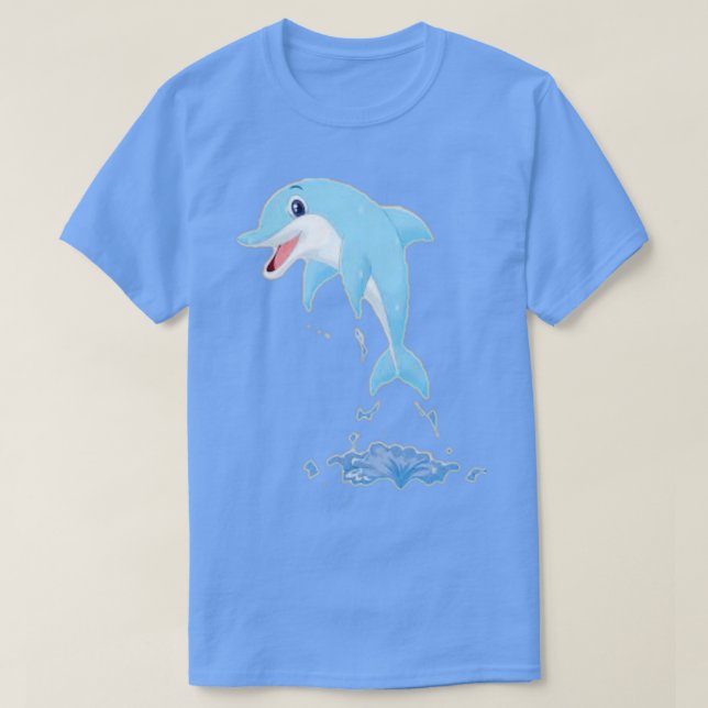 winter the dolphin T-Shirt (Design Front)