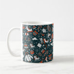 Winter theme pattern Mug