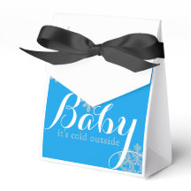 Winter Theme Shower Favor