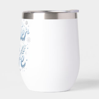 Winter thermal wine tumbler