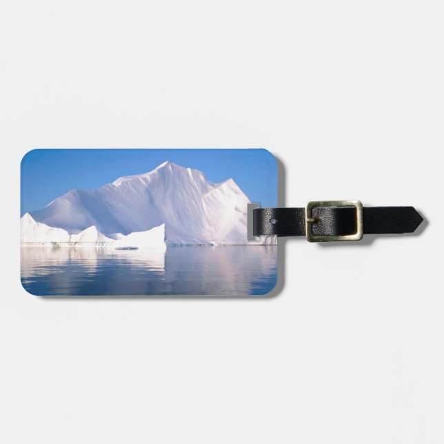 Winter Through The Icebergs Luggage Tag (Front Horizontal)