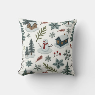 WINTER THROW PILLOW