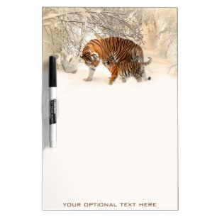 Winter Tigers custom message board