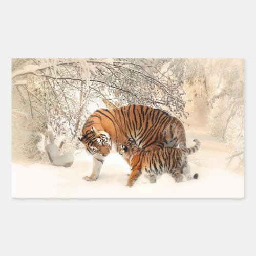 Winter Tigers stickers