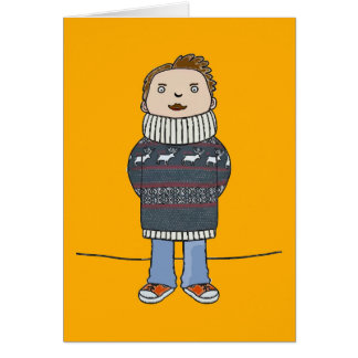 Winter Time, add text Cards