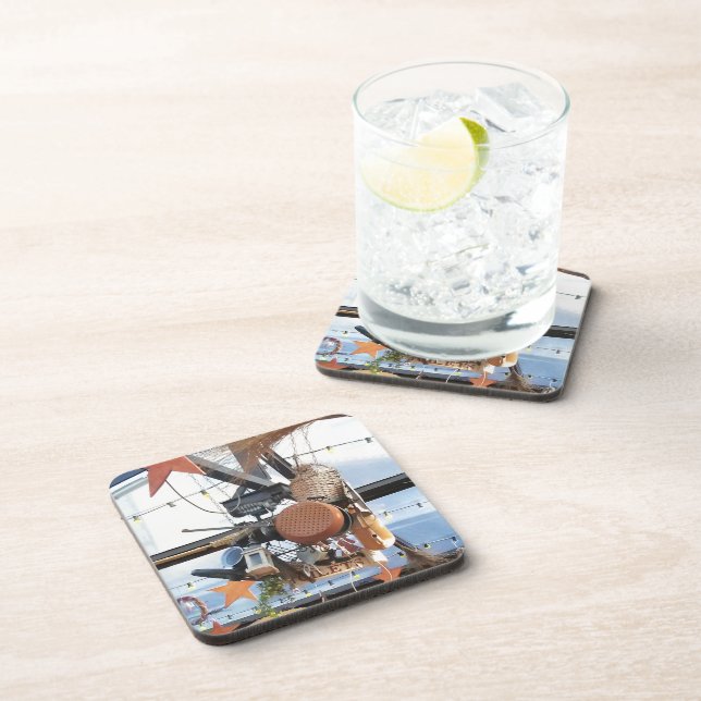 Winter Time Drink Coaster (Right Side)