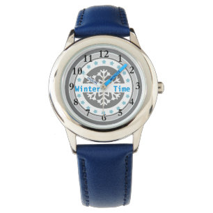 Winter Time Glitter Watch