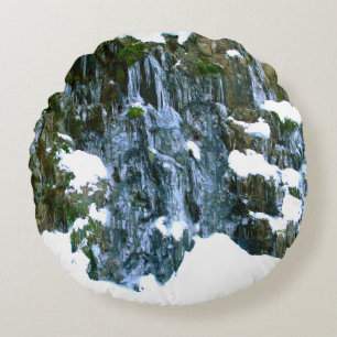 Winter time.... round pillow