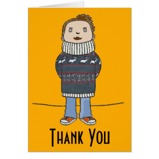 Winter Time, Thank You add text Cards