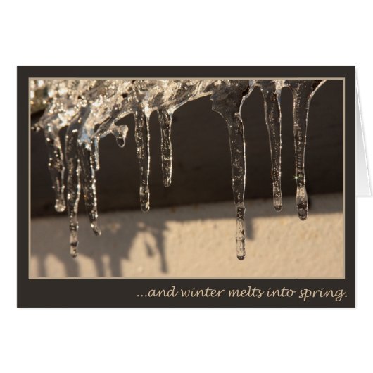 Winter to Spring Cards (Front Horizontal)