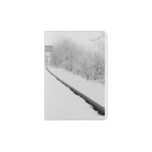 Winter Train Tracks