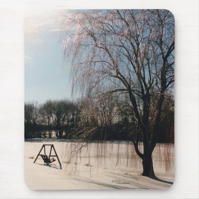Winter Tranquility Mousepad (Front)